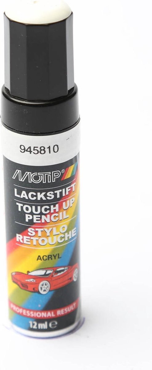 Motip 945810 - pisak samochodowy - biały - 12 ml