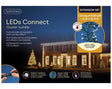 Lumineo led's connect koppelverlichting cluster twinkle verlengset warm wit 500cm-500l