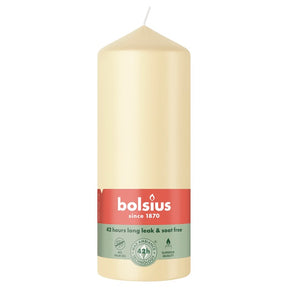 Bolsius stompkaars beige ø58x150 mm 42 uur (6 stuks)