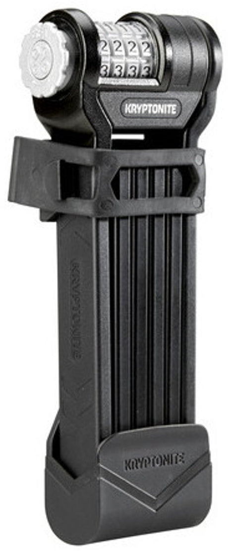 Kryptonite keeper 585 składany zamek 85cm zamek szyfrowy czarny