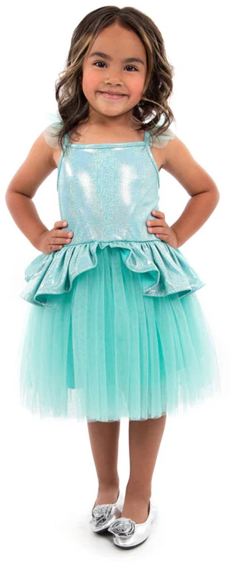 Little Adventures - turkusowa sukienka tutu – rozmiar L (110-122)