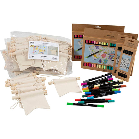 Firma Creativ https: www.cchobby.nl grupa zestaw-pomaluj-własny-bandoek-rozmiar-10-5x12-cm-grubość-linii-2-3-3-6-mm-różne-kolory-60-sztuka-1-pudełko