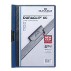 Folder duraclip trwały a4 220x307mm ciemnoniebieski
