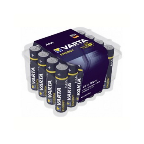 Varta Energie Bateria AAA LR03 Pudełko 24 sztuki