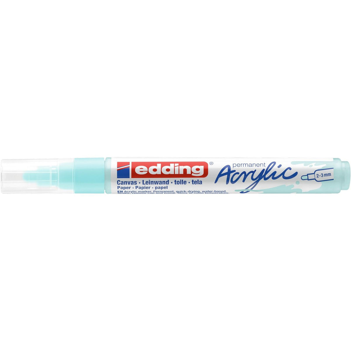Edding 5000 • Marker akrylowy średni pastelowy błękit