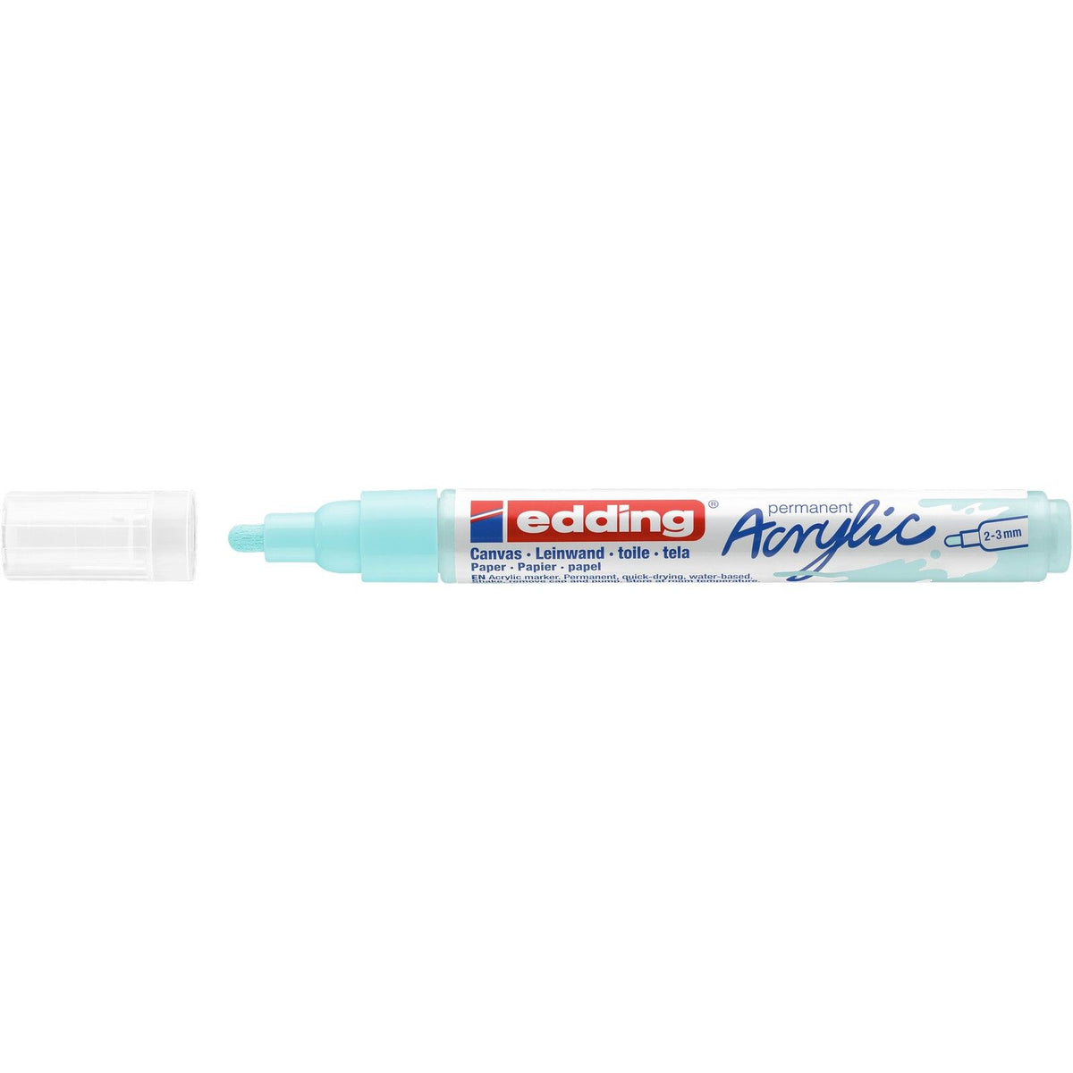Edding 5000 • Marker akrylowy średni pastelowy błękit