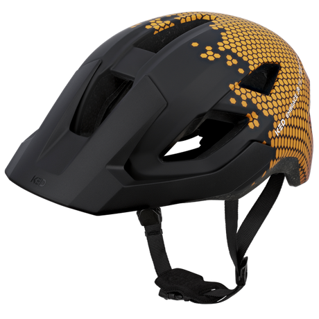 Kask rowerowy Ked obejmują jr s-m (52-58cm) - czarny mat bordowy