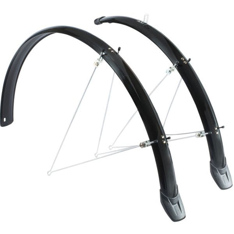 Zestaw tablicy MAT Eurofender Elegance 28 x 46 mm - Czarny