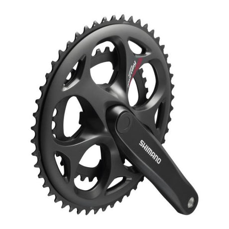 Mechanizm korbowy Shimano 7 8-biegowy tourney fc-a070 kompaktowy 170 50-34t oś kwadratowa - czarny