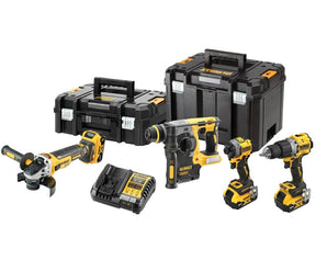 Dewalt combo set 18v dck429p3t (dcd805, dcg405, dch273, dcf850) 3x5,0ah