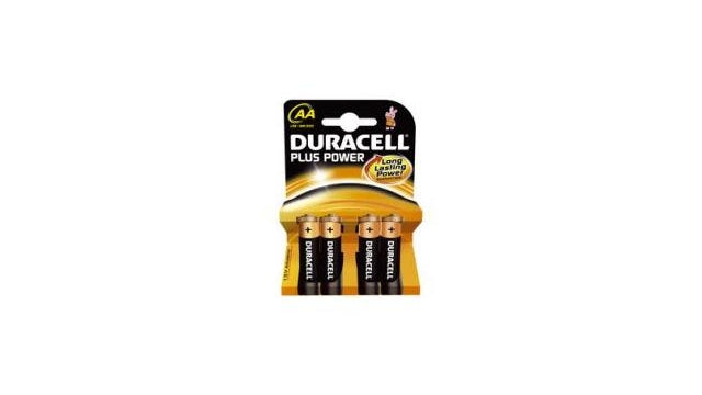 Duracell mn1500p4+bateria zasilająca lr6 aa plus