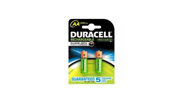 Akumulatory Duracell AA 2400 mAh, 2 sztuki
