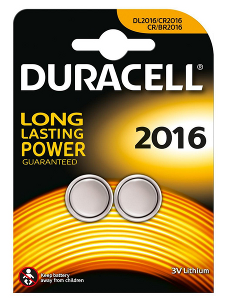 DURACLELL BATTER DL2016 Watch PC6 P 2