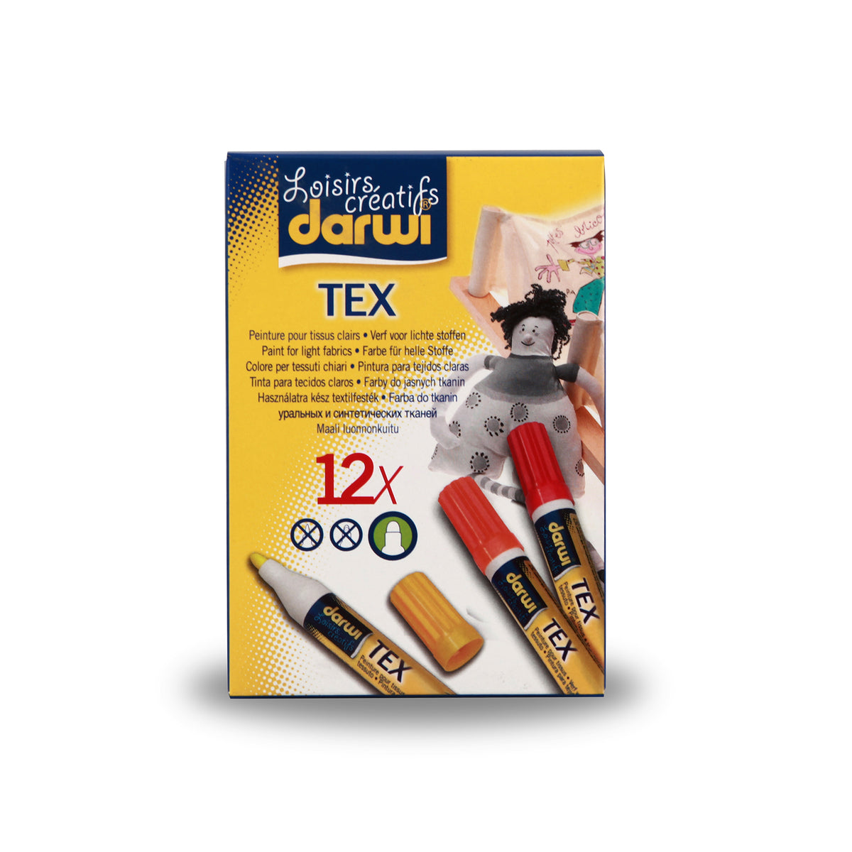 Unbranded darwi • Markery tekstylne nieprzezroczyste
