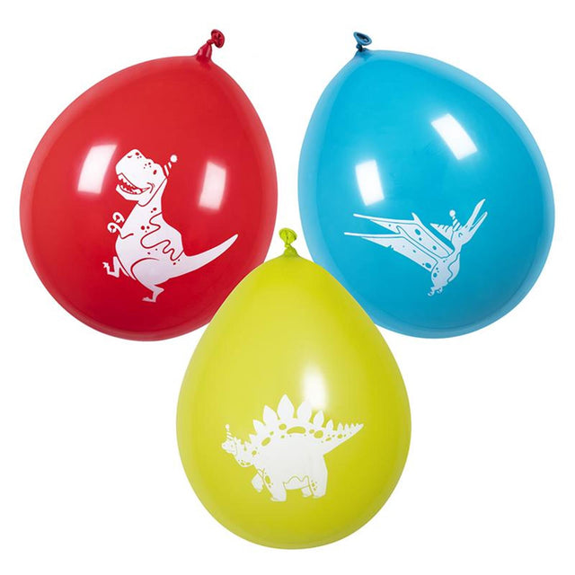 Zestaw balonów Dino Party Boland 6 sztuk ø25cm