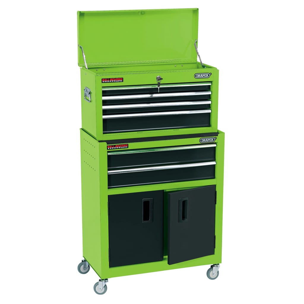 Draper Tools Tools Tools Roller z Toolbox 61.6x33x99.8 cm zielony