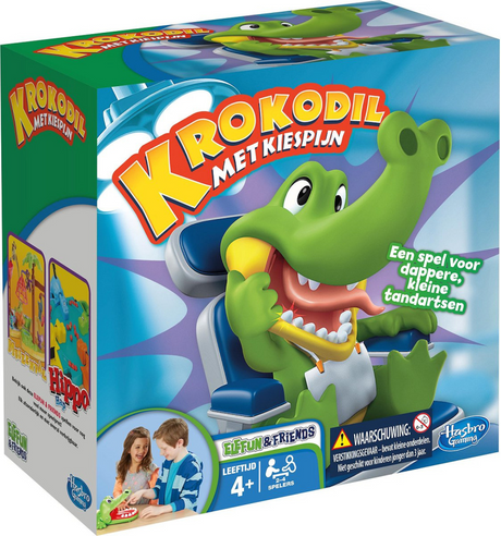 Krokodyl do gier Hasbro z bólem zęba - gra akcji - klasyka - gra planszowa