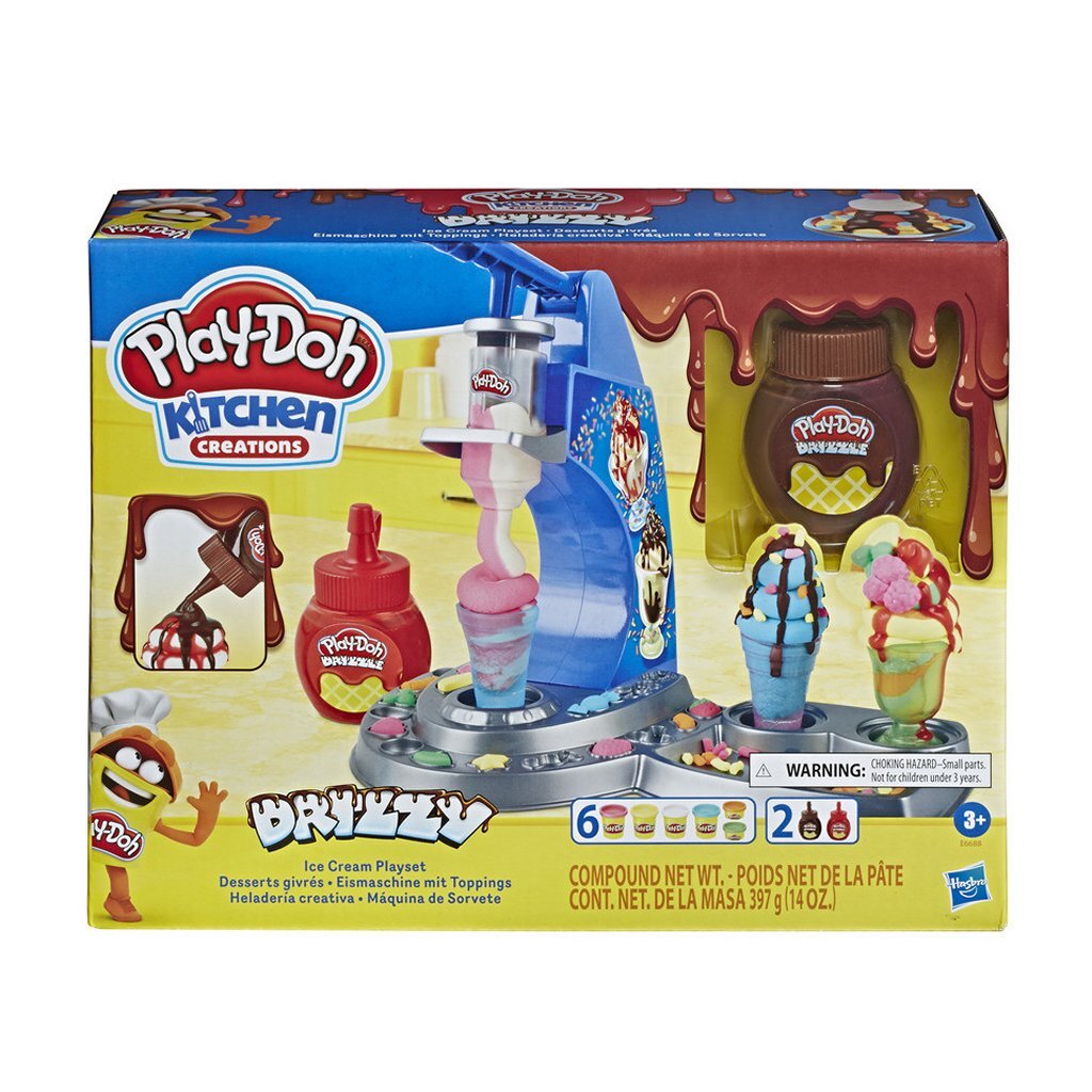 Zestaw Drizzy Lodów Kuchni Play-Doh Creations