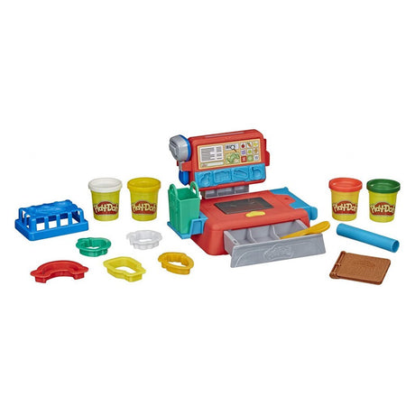 Kasa fiskalna Play-Doh + 4 słoiki gliny + dźwięk