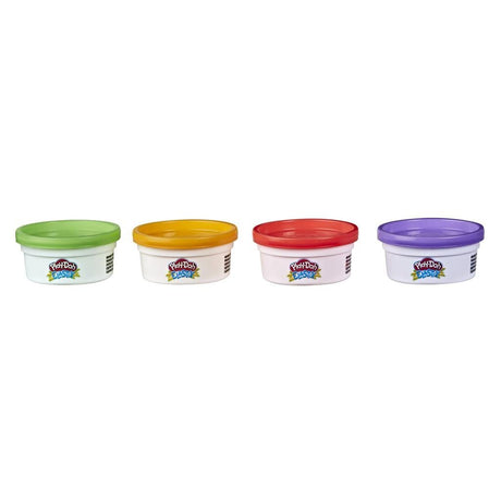 Play-doh elastix glina 4 doniczki