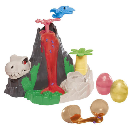 Hasbro Play-Doh Slime Hydro Glitz Dino Wulkan