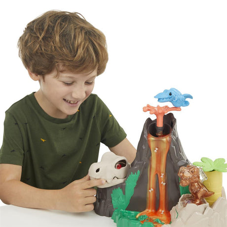 Hasbro Play-Doh Slime Hydro Glitz Dino Wulkan