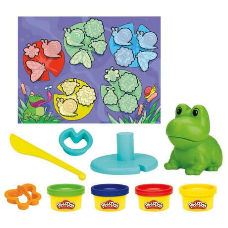 Zestaw startowy z żabką Play-Doh i kolorami