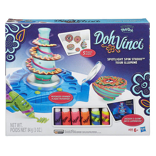 Gramofon studyjny Hasbro Dohvinci + oświetlenie + akcesoria