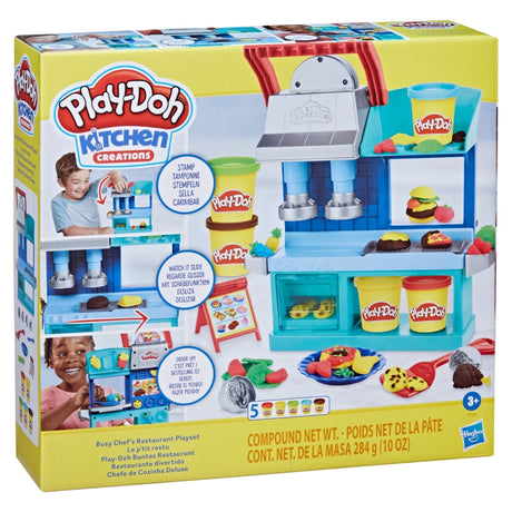 Restauracja z kreacjami kuchennymi Play-Doh