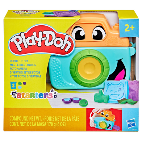 Zestaw startowy do zdjęć Play-doh - 3 gliniane garnki