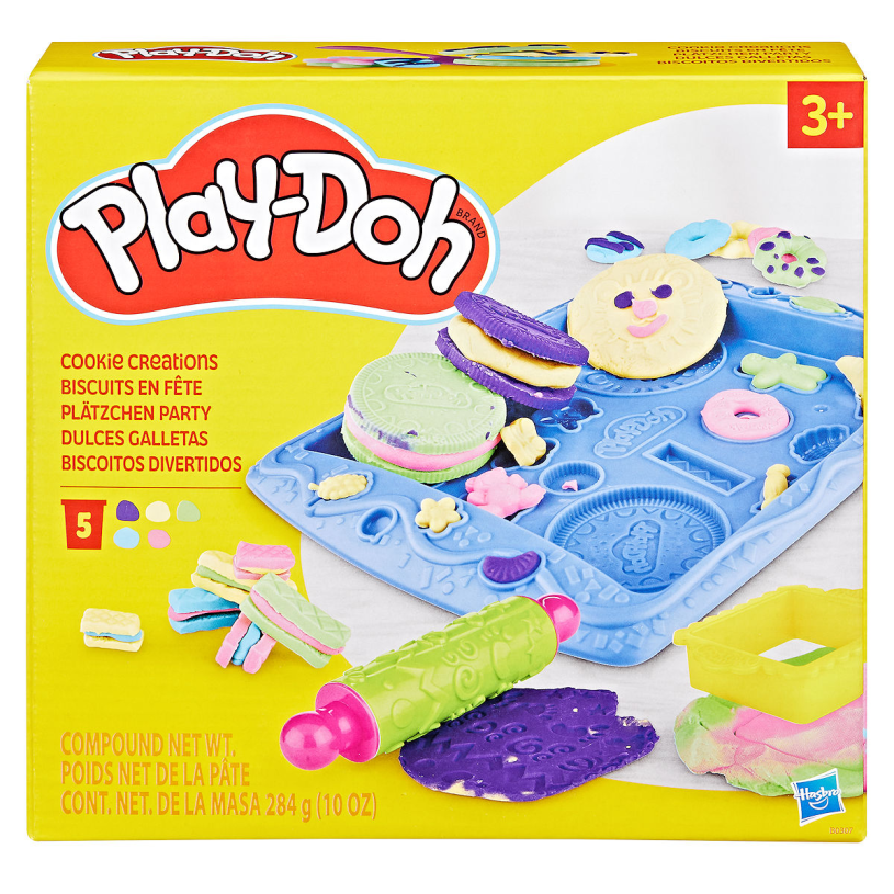Play-doh cookie creations