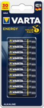 Baterie energetyczne aaa varta 30 sztuk