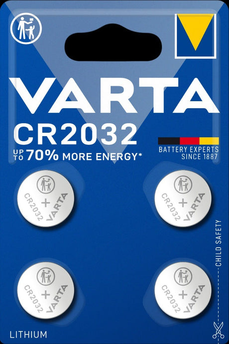 Akumulator guzikowy Varta 2032 blister (4)