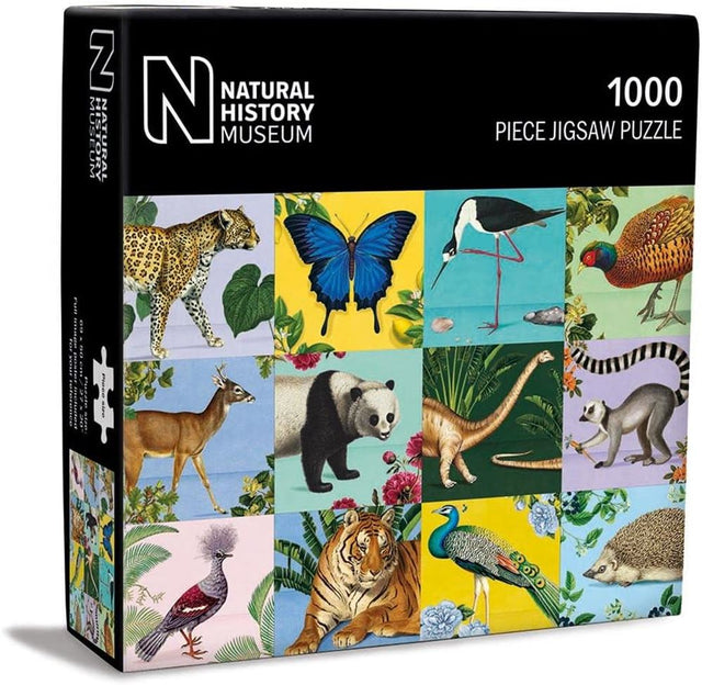 Puzzle 1000 elementów historia naturalna. 69x50