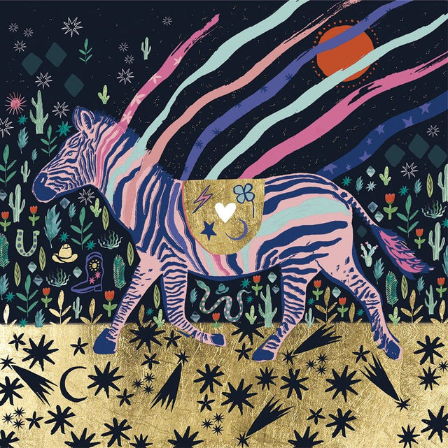 Mapa+. uuu zebra. wyobraźnia. 16x16cm