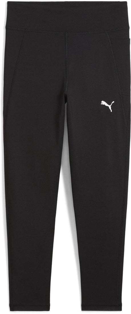 Dziewczęce legginsy sportowe Puma tad ess z wysokim stanem 7 8 - czarne