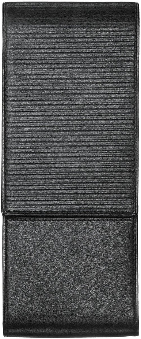Lamy skórzane etui 303 859 | wysokiej jakości czarna skóra nappa | na 3 przybory do pisania