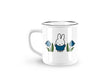 Kubek Miffy tulipany ã˜8xh7,5cm niebieski ceramiczny