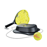 Mookie Toys Swingball Reflex Tennis Pro - profesjonalny trener tenisa z podstawą na każdą nawierzchnię - czarno-żółty