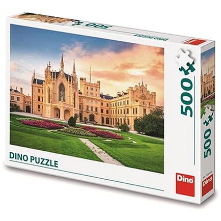 Puzzle Dinotoys Dino - Zamek Letnice w Czechach - 500 elementów