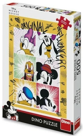 Puzzle Dinotoys - Gang Myszki Miki Disneya - 500 elementów