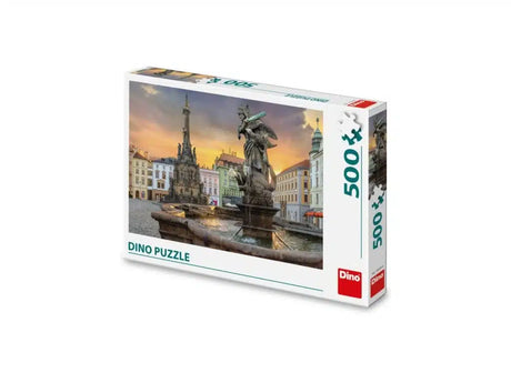 Puzzle dinozaurów Dinotoys Fontanna Herkulesa Czechy - 500 elementów