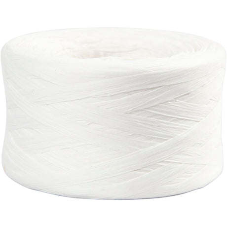 Creativ Company Paper Rafia Yarn White, 100m,