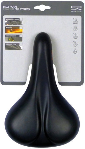 Saddle rowerowy Selle Royal Freedom Women - Black
