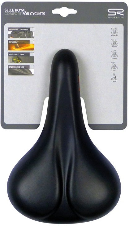 Saddle rowerowy Selle Royal Freedom Women - Black