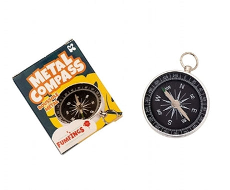 Kompas metalowy 6 cm. 3+