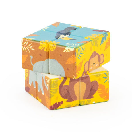 Zoo magicznej kostki. 12 sztuk. 3+
