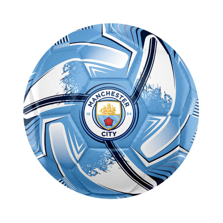 Inne marki piłka nożna Manchester City rozmiar 5 niebieska biała czarna