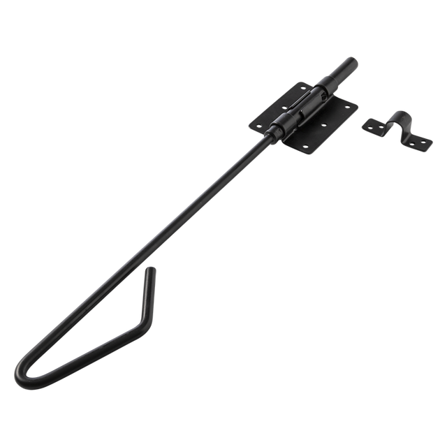 Mack 1069145 - zatrzask bagnetowy czarny 25 cm | 5 sztuk