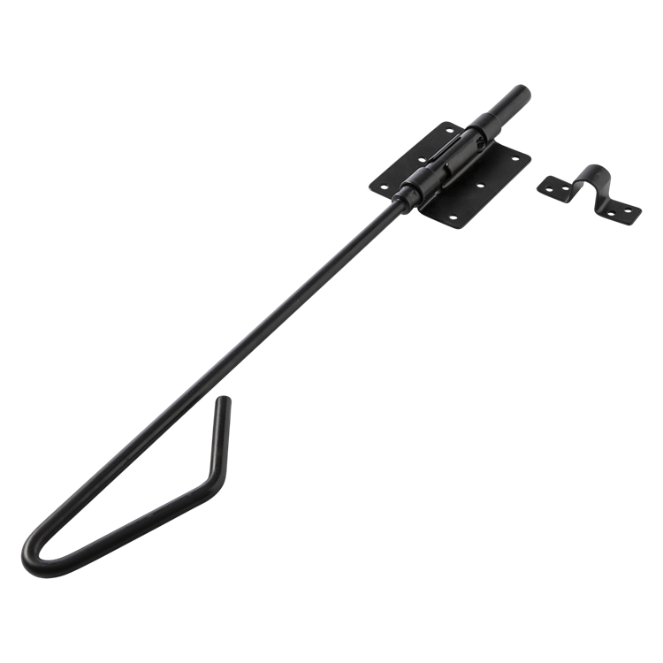 Mack 1069146 - zatrzask bagnetowy czarny 20 cm | 5 sztuk